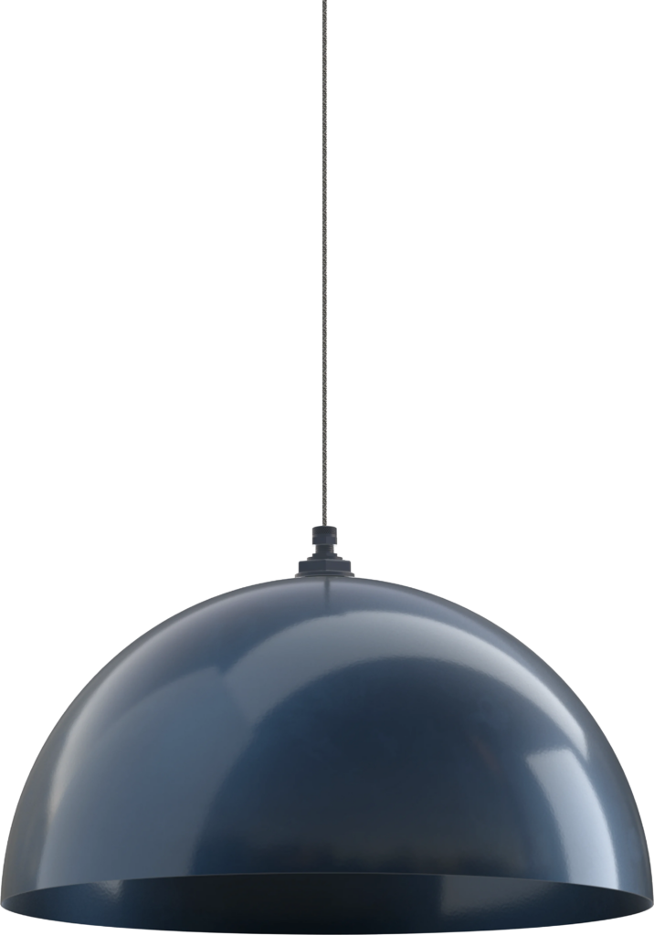 Westwood Color Gray Blue Interior Color Gray Blue with a 4 ft Gray Tweed Cloth Cord