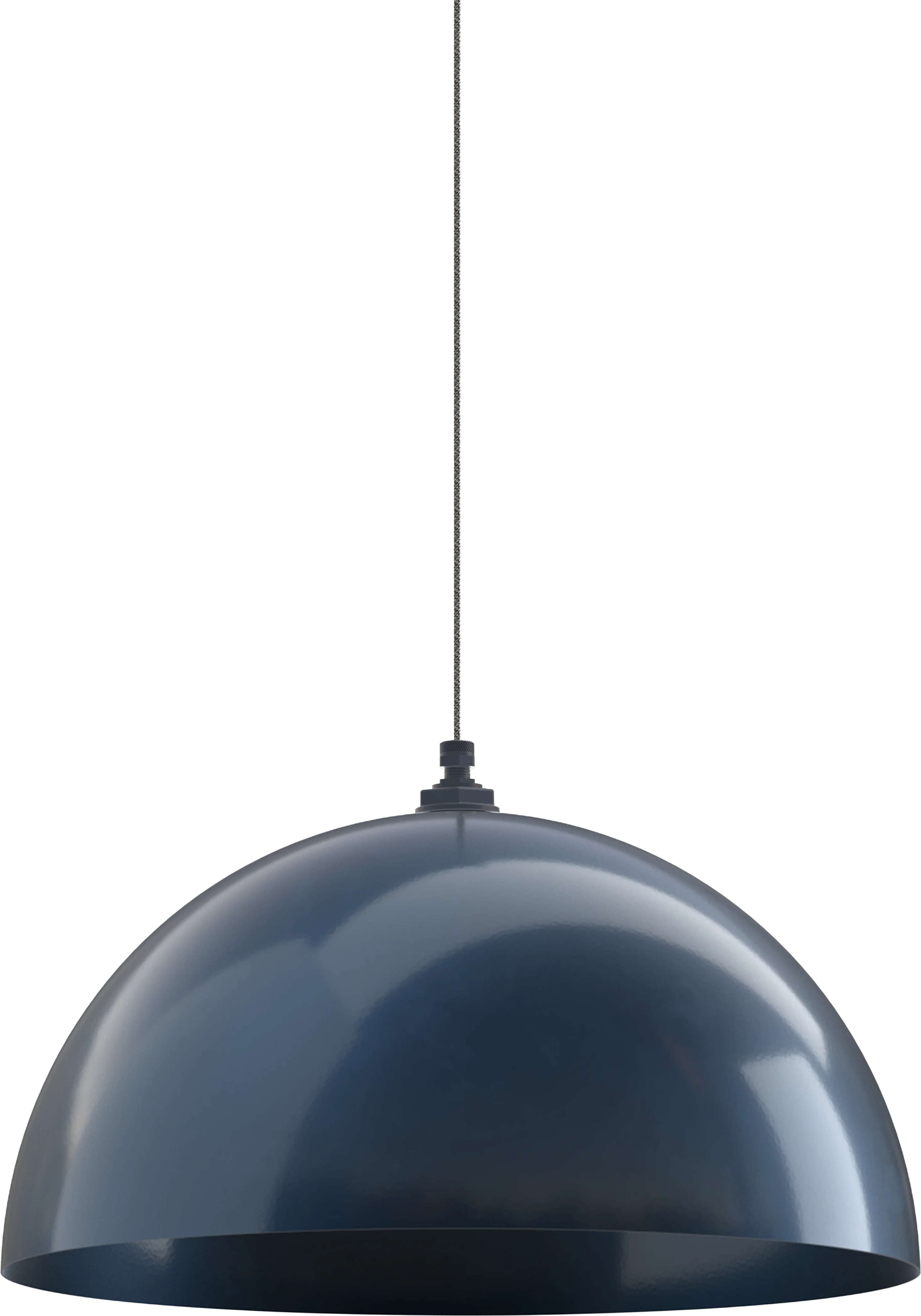 Westwood Color Gray Blue Interior Color Gray Blue with a 4 ft Gray Tweed Cloth Cord