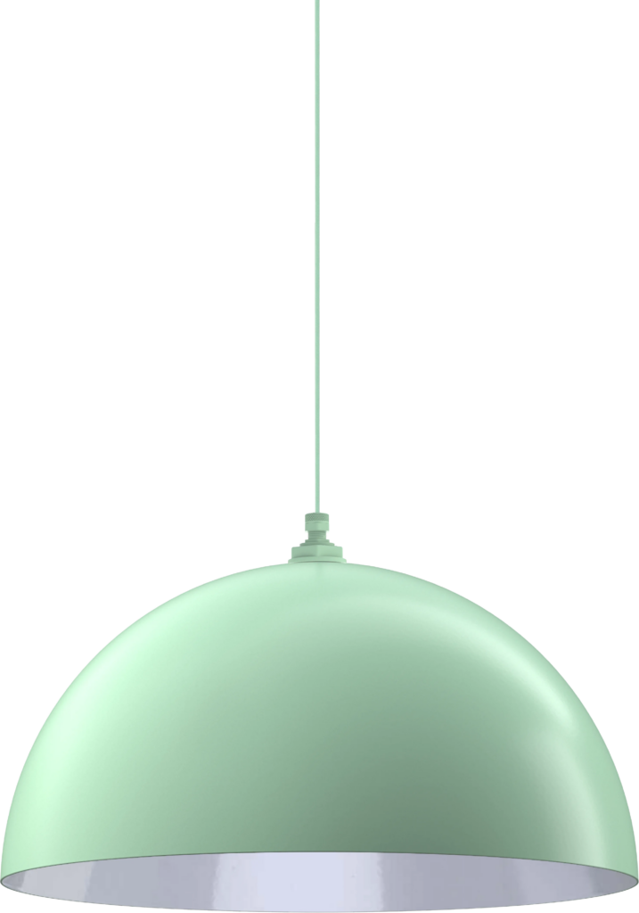 Westwood Color Mint Green Interior Color White with a 4 ft Mint Green Cloth Cord