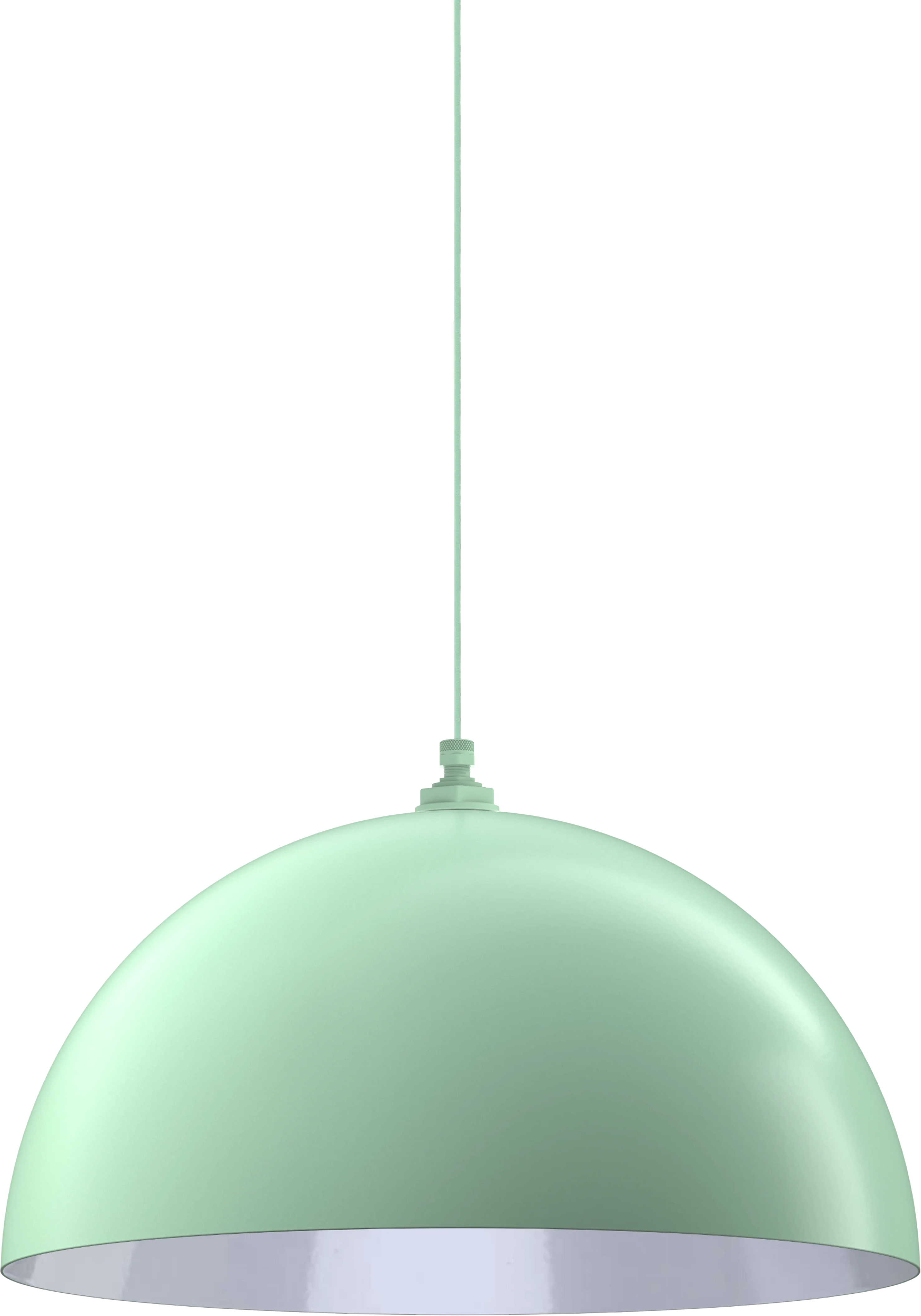 Westwood Color Mint Green Interior Color White with a 4 ft Mint Green Cloth Cord