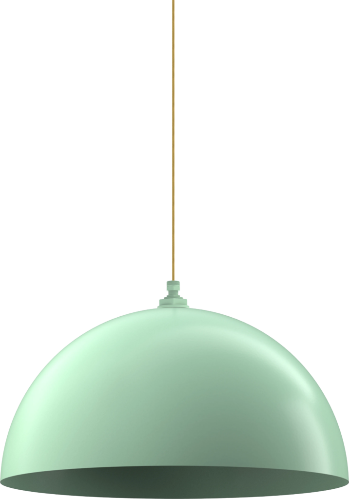 Westwood Color Mint Green Interior Color Mint Green with a 4 ft Gold Cloth Cord