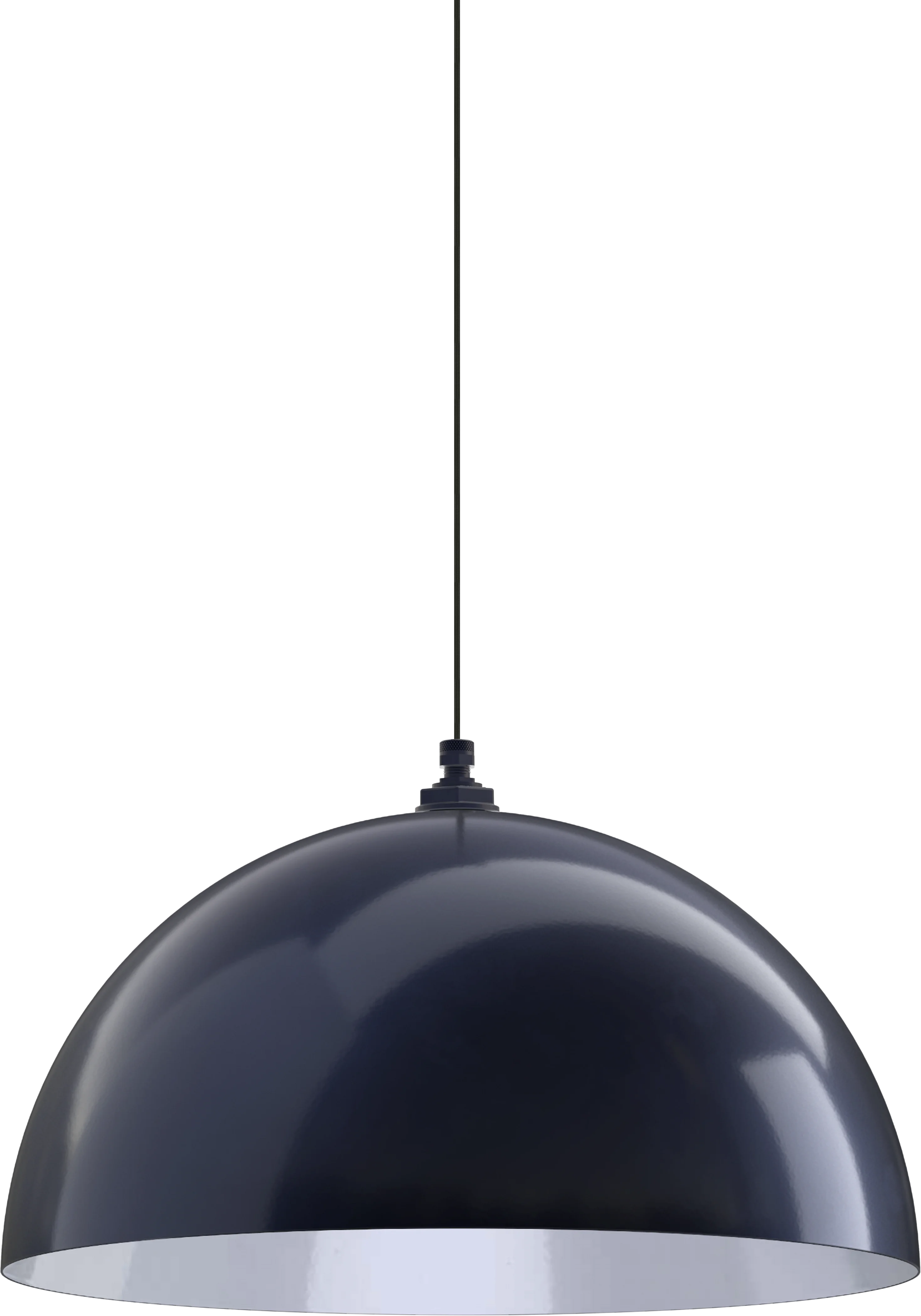 Westwood Color Navy Blue Interior Color White with a 4-ft-Black-Cloth-Cord