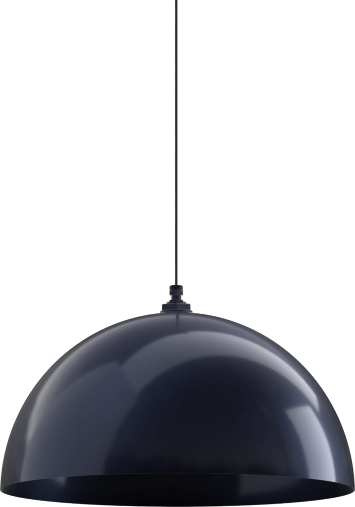 Westwood Color Navy Blue Interior Color Navy Blue with a 4-ft-Black-Cloth-Cord