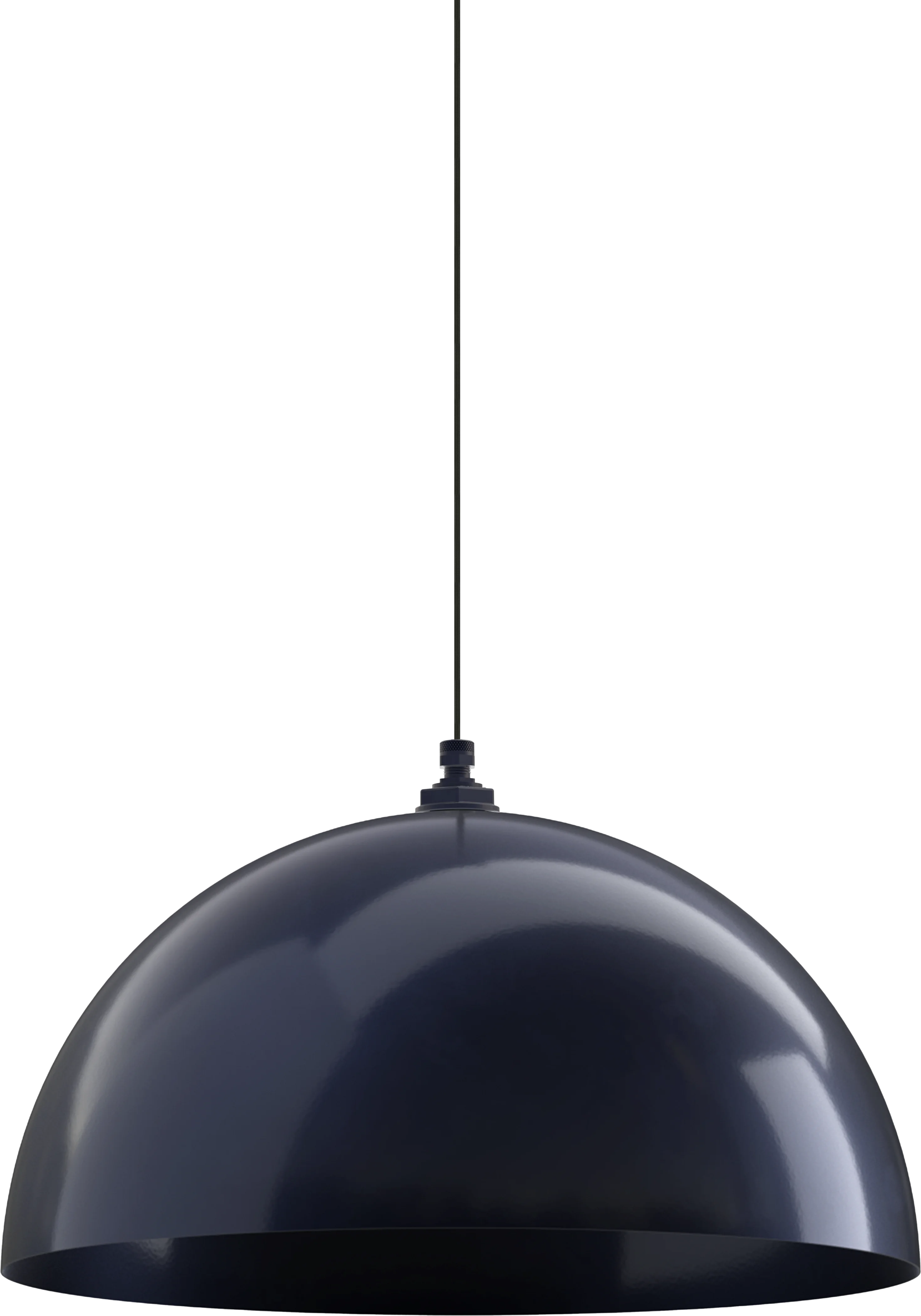 Westwood Color Navy Blue Interior Color Navy Blue with a 4-ft-Black-Cloth-Cord