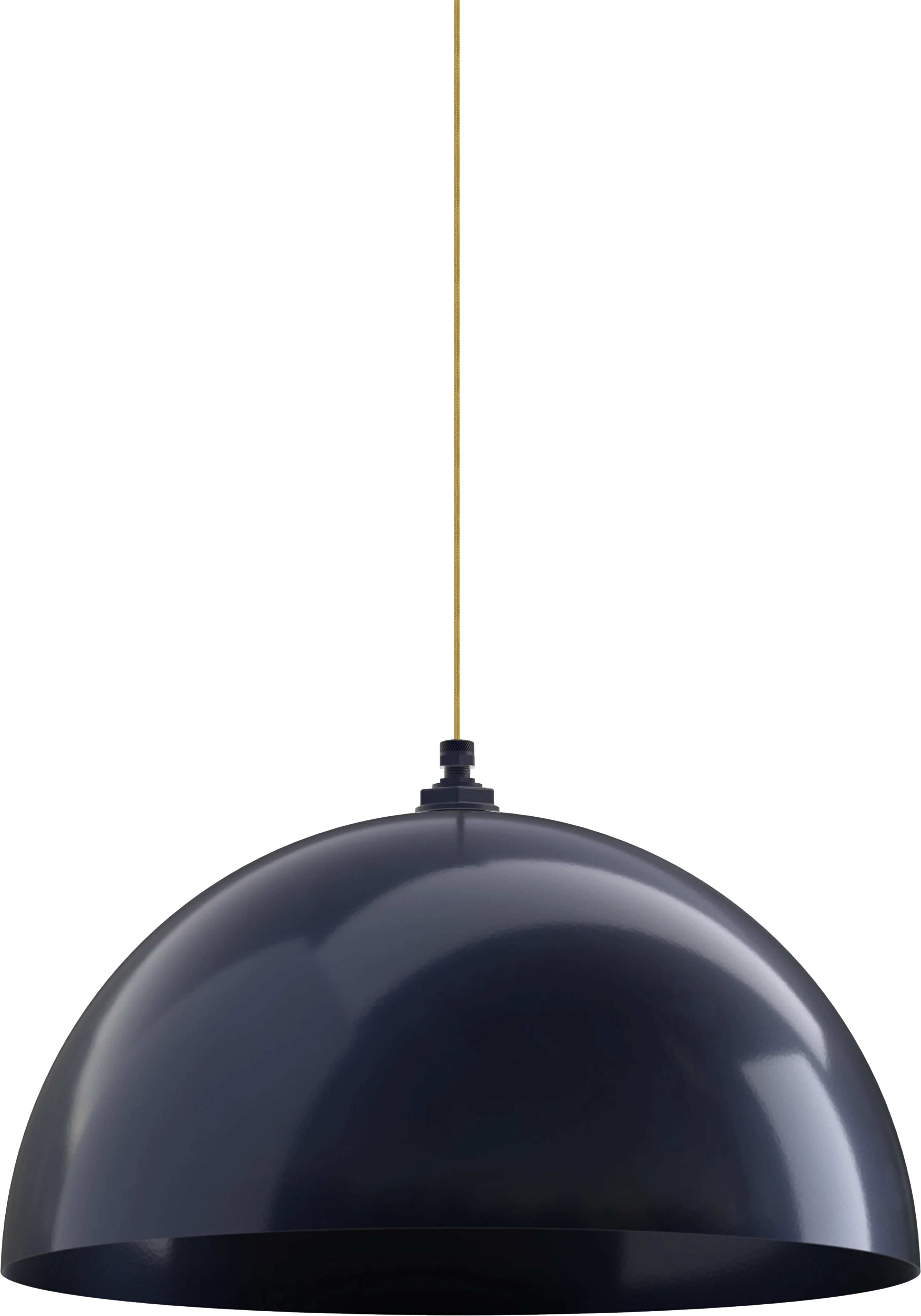 Westwood Color Navy Blue Interior Color Navy Blue with a 4 ft Gold Cloth Cord