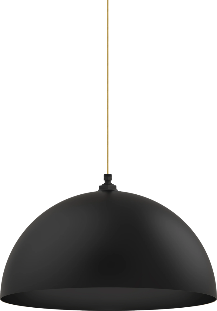Westwood Color Matte Black Interior Color Matte Black with a 4 ft Gold Cloth Cord