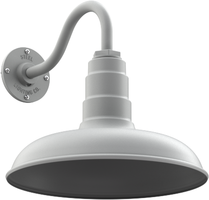 Topanga Color Modern Gray Interior Color Modern Gray with a 11" Gooseneck
