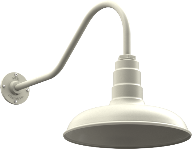 Topanga Color Cream Interior Color Cream with a 23" Gooseneck