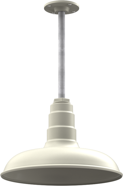 Malibu Color Cream Interior Color Cream with a 12" Galvanized Stem