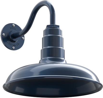 Topanga Color Gray Blue Interior Color Gray Blue with a 11" Gooseneck