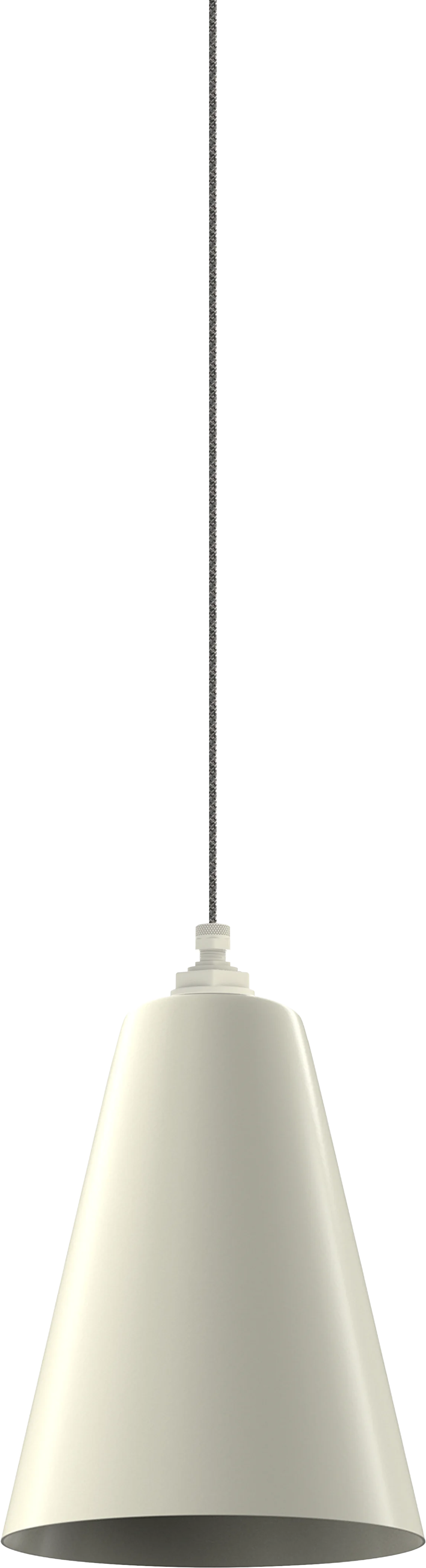 Laurel Color Cream Interior Color Cream with a 4 ft Gray Tweed Cloth Cord