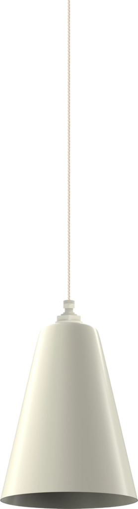 Laurel Color Cream Interior Color Cream with a 4 ft White Gold Cloth Cord