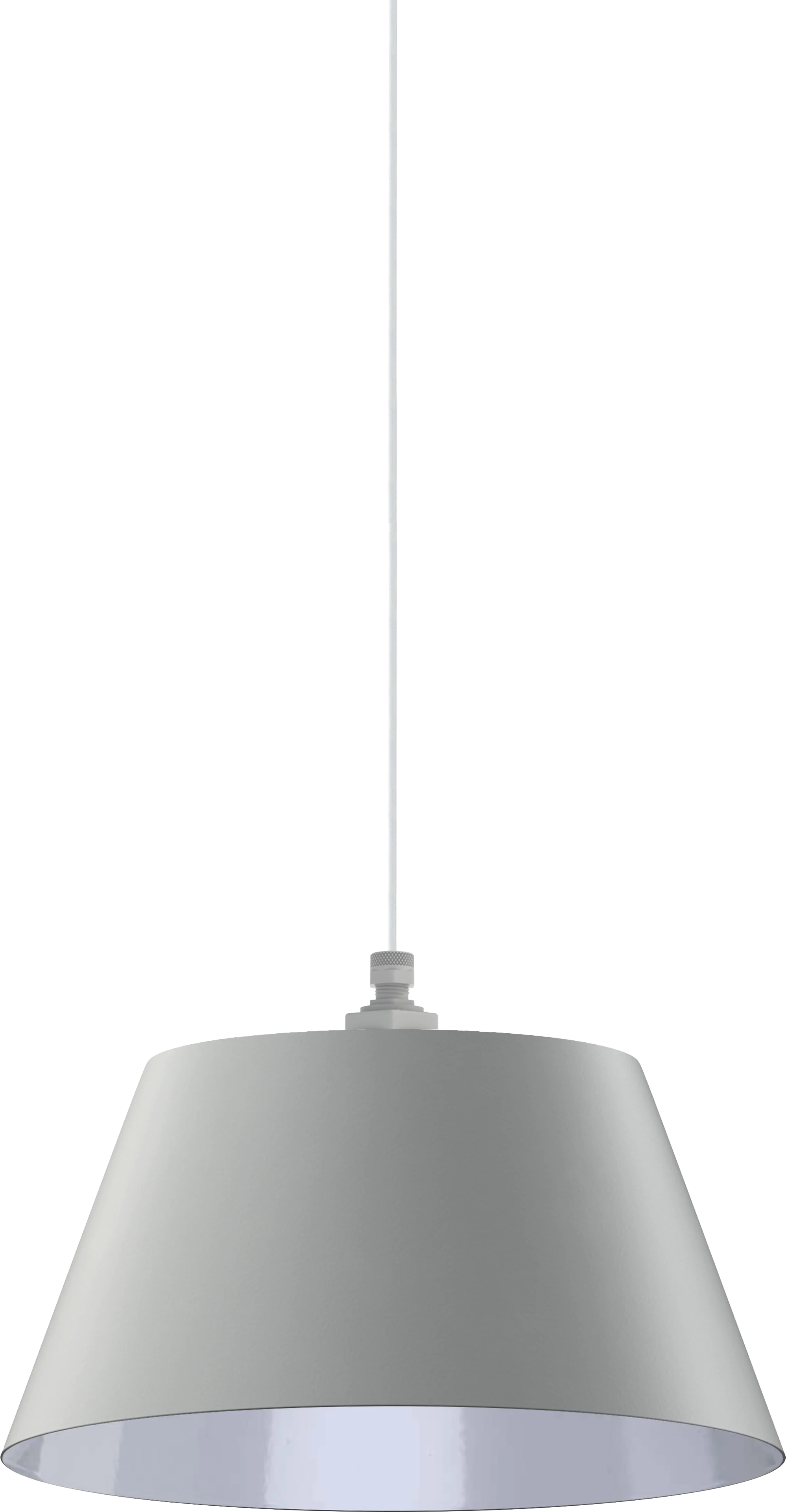 Magnolia Color Modern Gray Interior Color White with a 4 ft White Cloth Cord