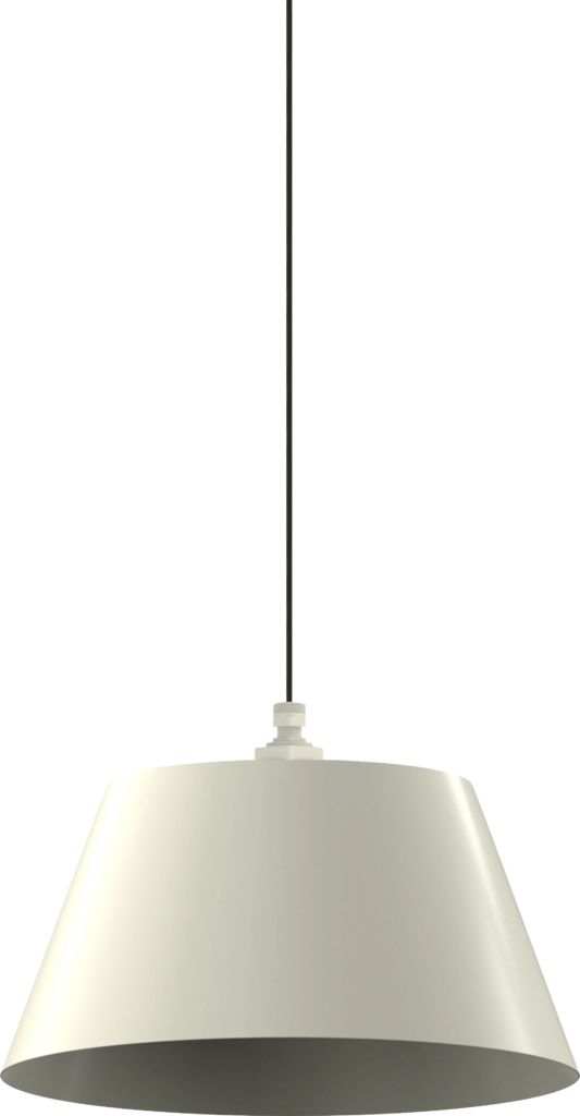 Magnolia Color Cream Interior Color Cream with a 4-ft-Black-Cloth-Cord