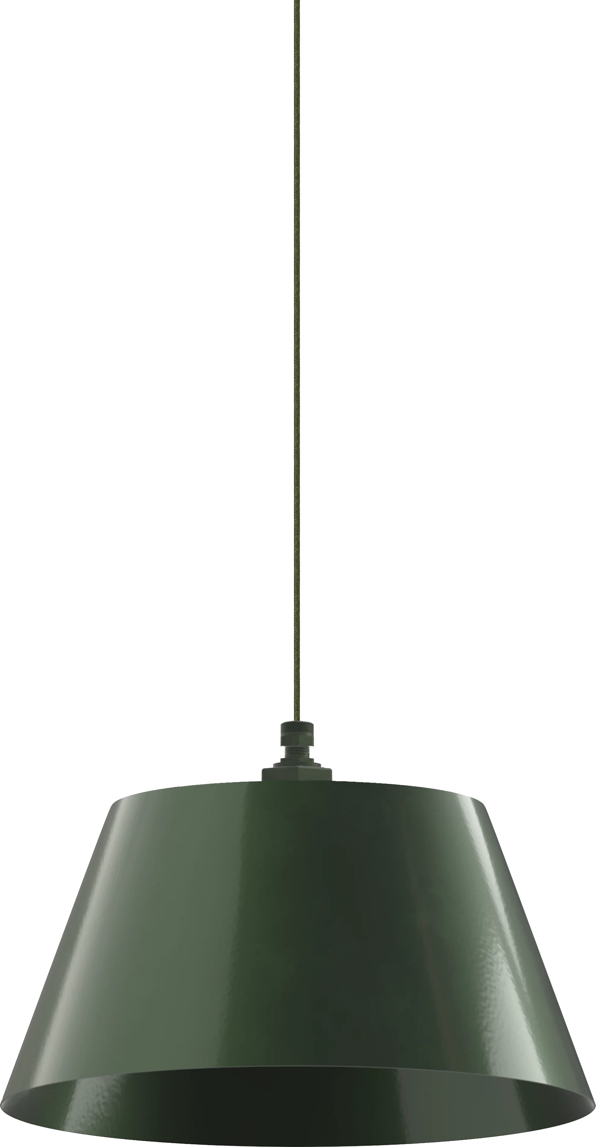 Magnolia Color Hunter Green Interior Color Hunter Green with a 4 ft Avocado Cloth Cord