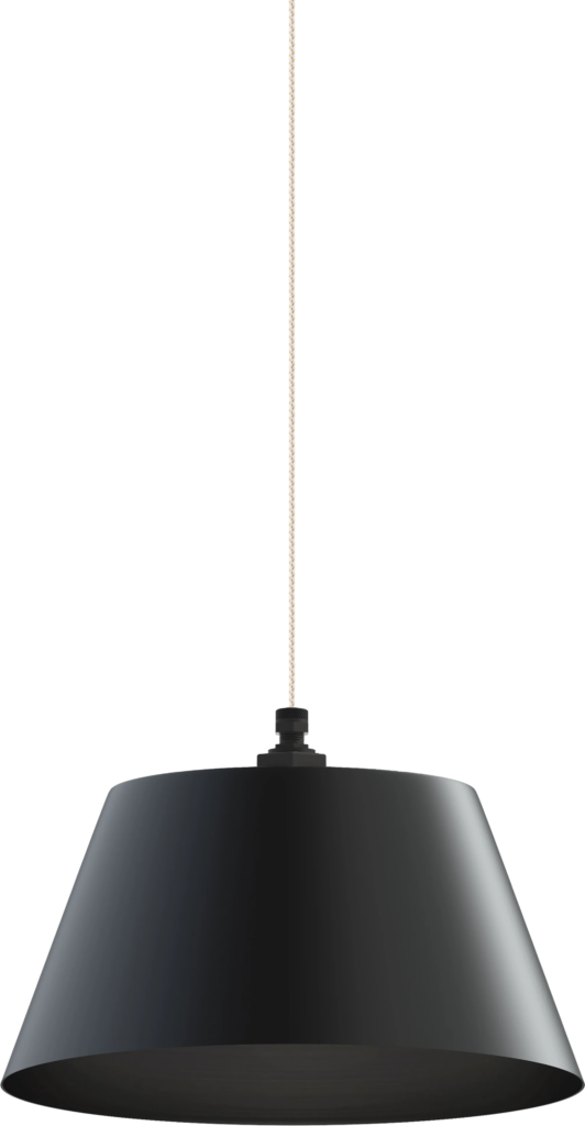 Magnolia Color Matte Black Interior Color Matte Black with a 4 ft White Gold Cloth Cord