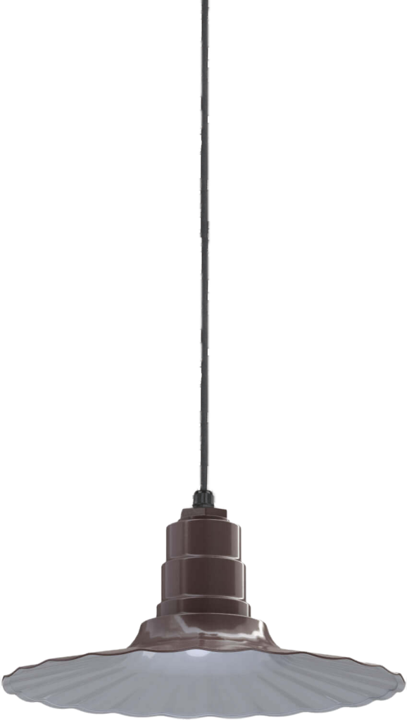 Eagle Rock Color Dark Bronze Interior Color White with a 4 ft Black Cord