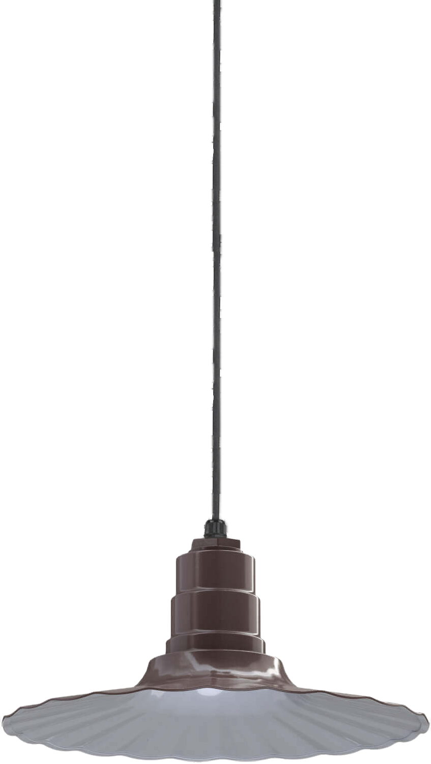 Eagle Rock Color Dark Bronze Interior Color White with a 4 ft Black Cord