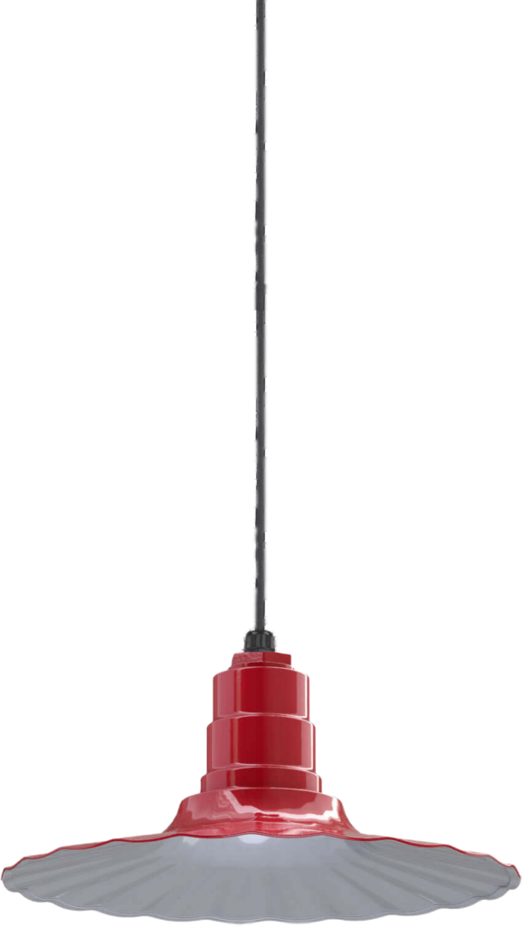 Eagle Rock Color Red Interior Color White with a 4 ft Black Cord