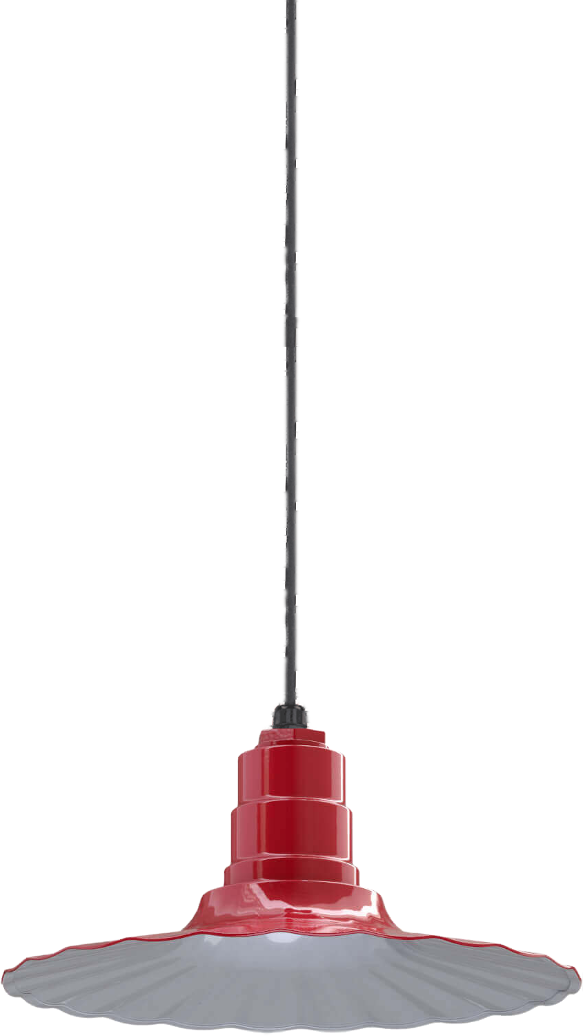 Eagle Rock Color Red Interior Color White with a 4 ft Black Cord