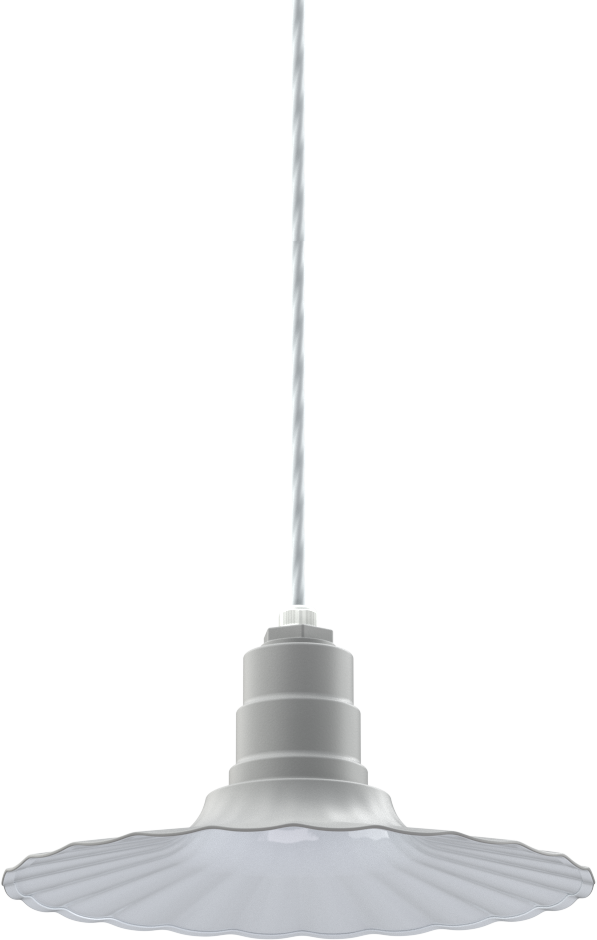 Eagle Rock Color Modern Gray Interior Color White with a 4 ft White Cord