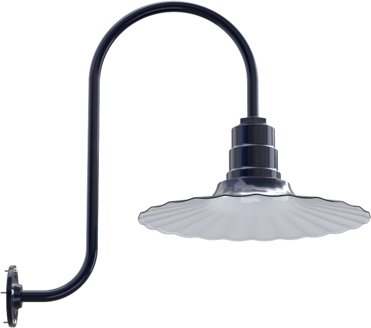 Highland Park Color Navy Blue Interior Color White with a Upward Sloping