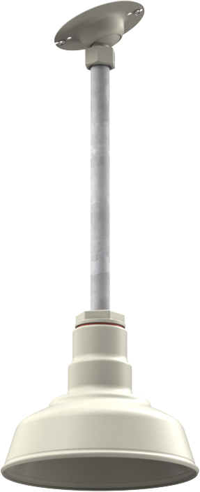 Inglewood Color Cream Interior Color Cream with a 12" Sloped Stem