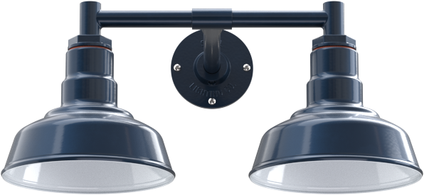 Lawndale Color Gray Blue Interior Color White with a 20.5" Width
