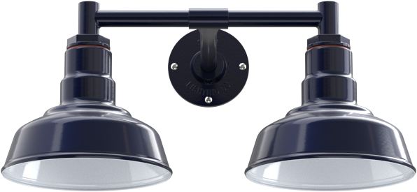 Lawndale Color Navy Blue Interior Color White with a 20.5" Width