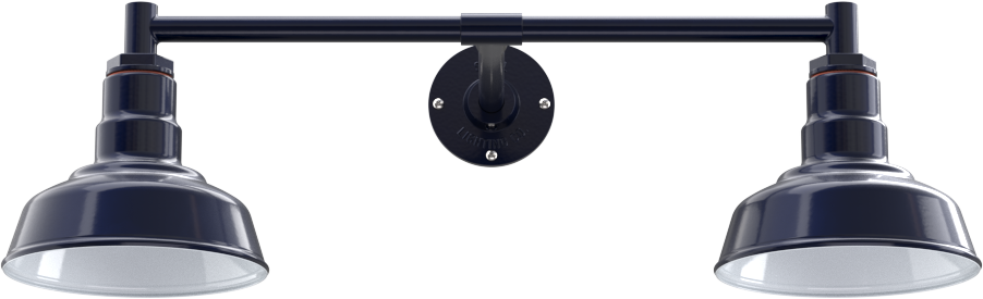Lawndale Color Navy Blue Interior Color White with a 31" Width