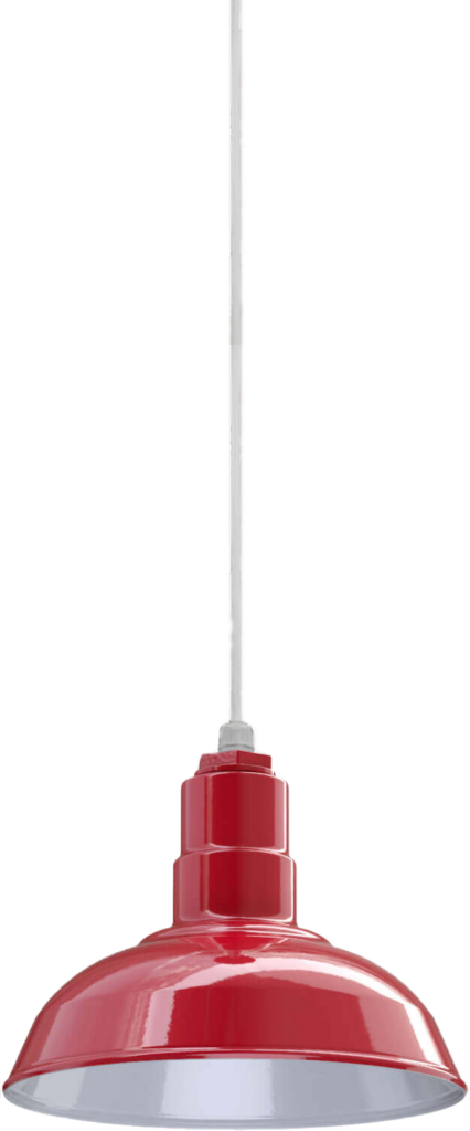 El Segundo Color Red Interior Color White with a 4 ft White Cord