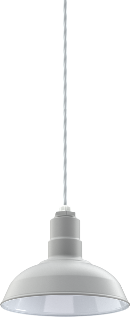 El Segundo Color Modern Gray Interior Color White with a 4 ft White Cord