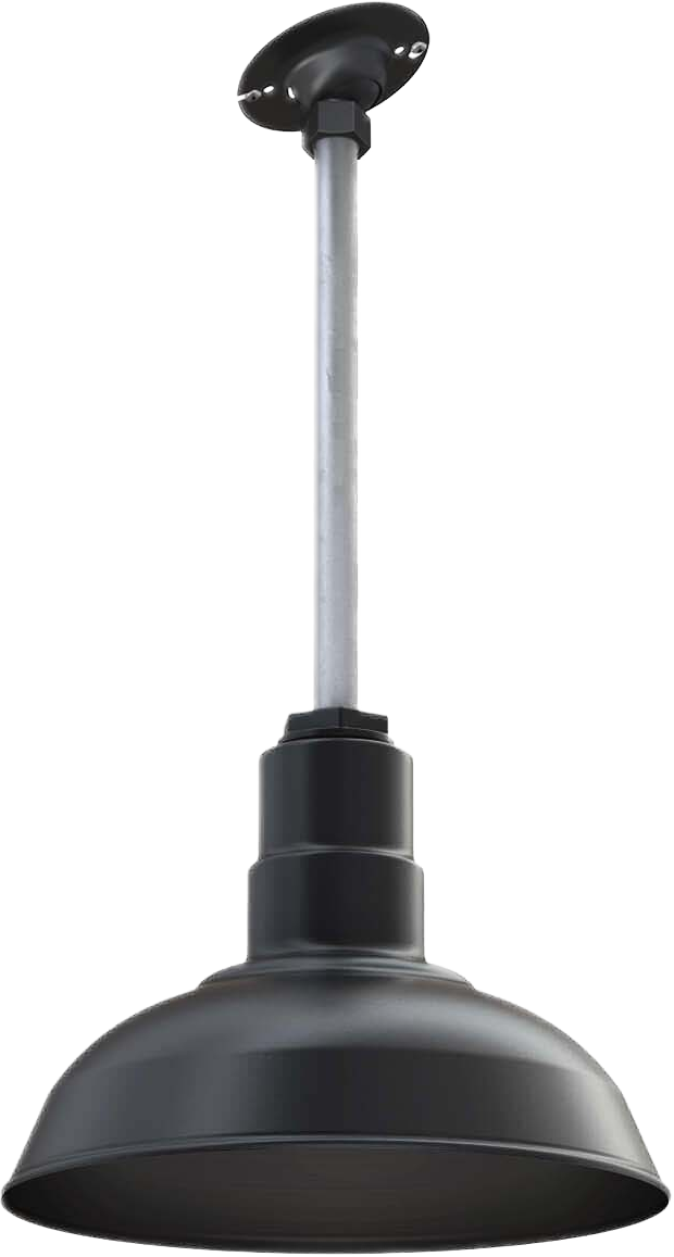 El Segundo Color Matte Black Interior Color Matte Black with a 12" Sloped Stem