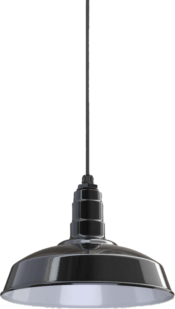 Carson Color Black Interior Color White with a 4 ft Black Cord