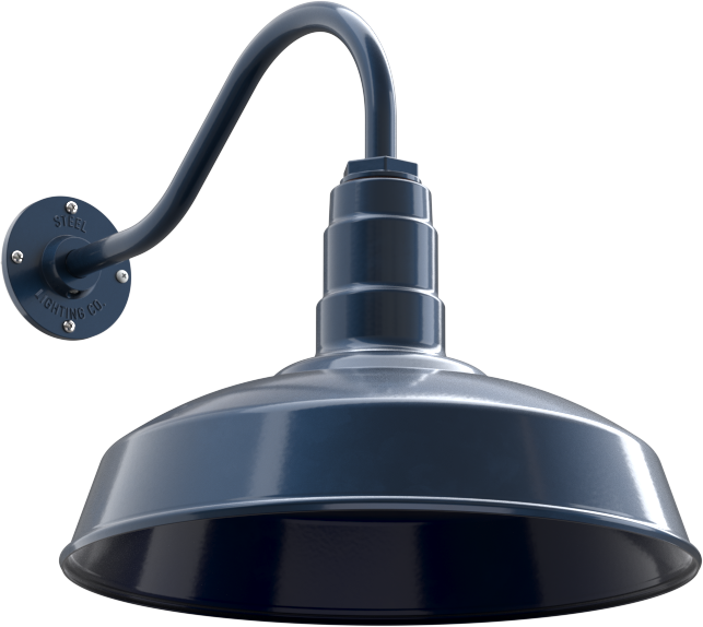 Gardena Color Gray Blue Interior Color Gray Blue with a 16" Gooseneck