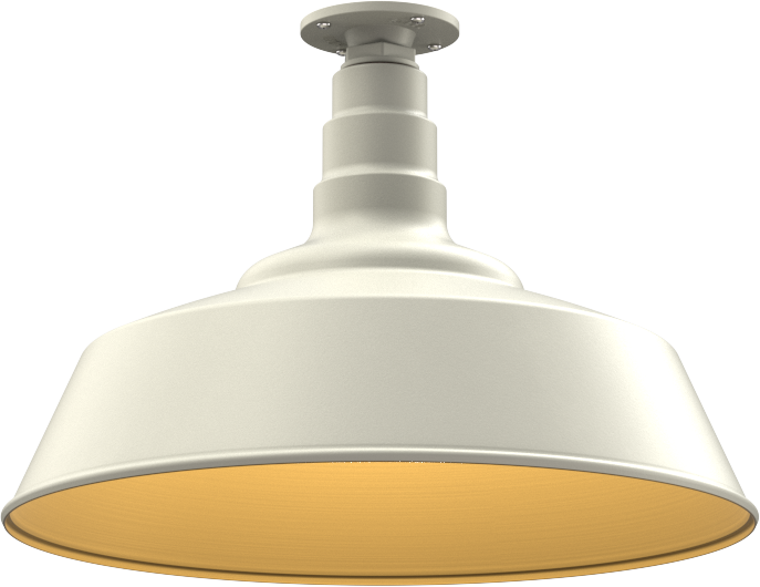 Manhattan Color Cream Interior Color Brass with a Flush Mount