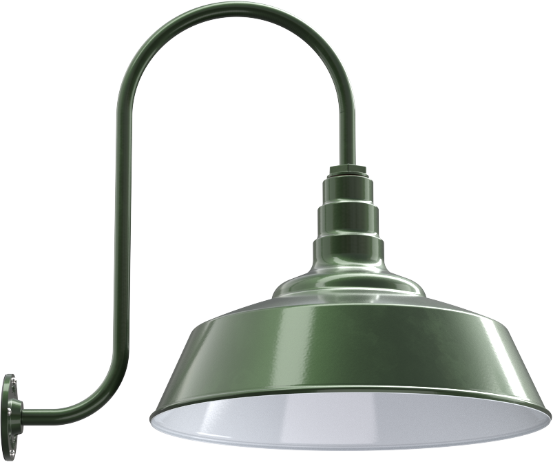 Redondo Color Hunter Green Interior Color White with a Upward Sloping