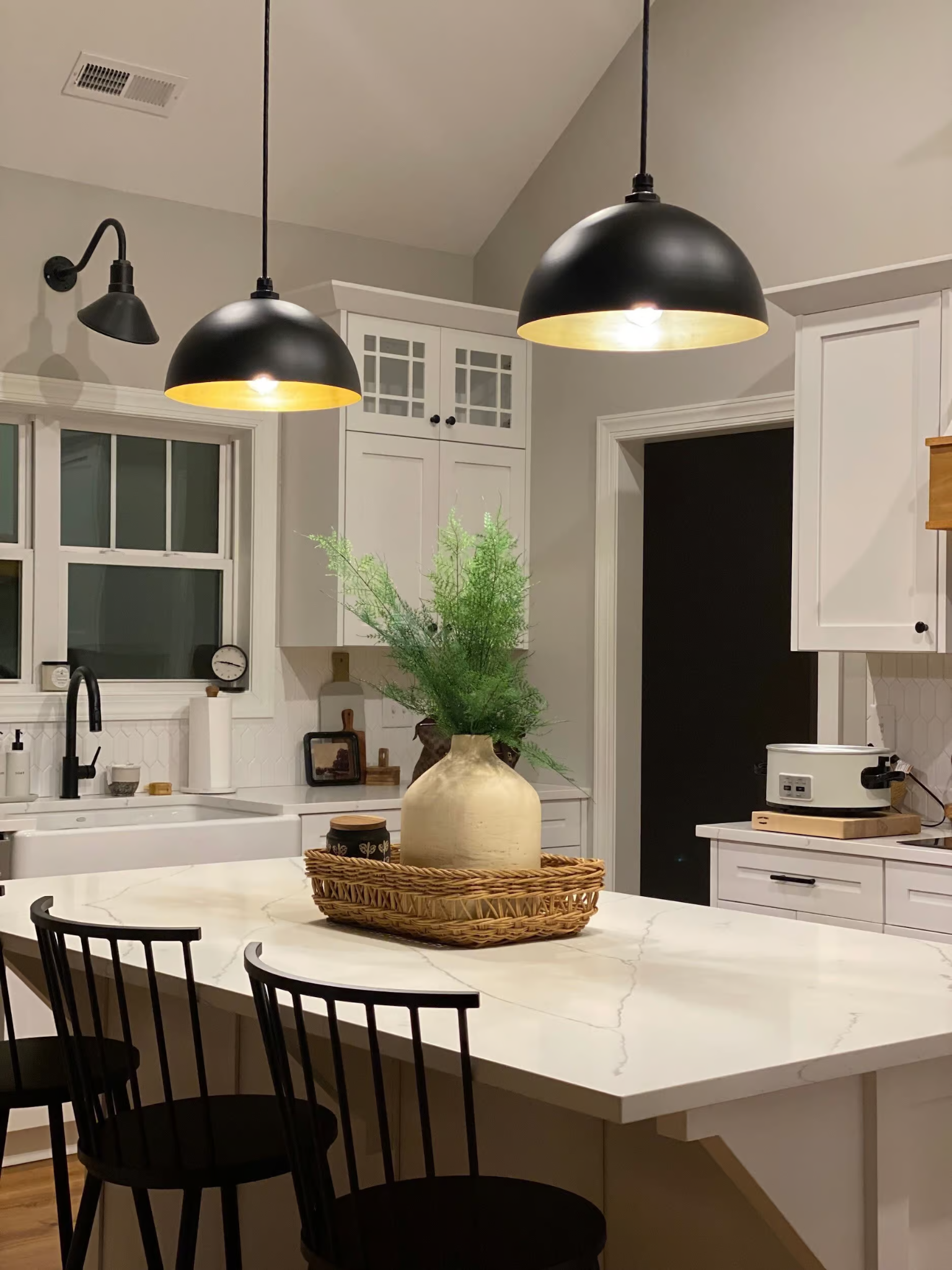 The Brentwood Kitchen Island Light 