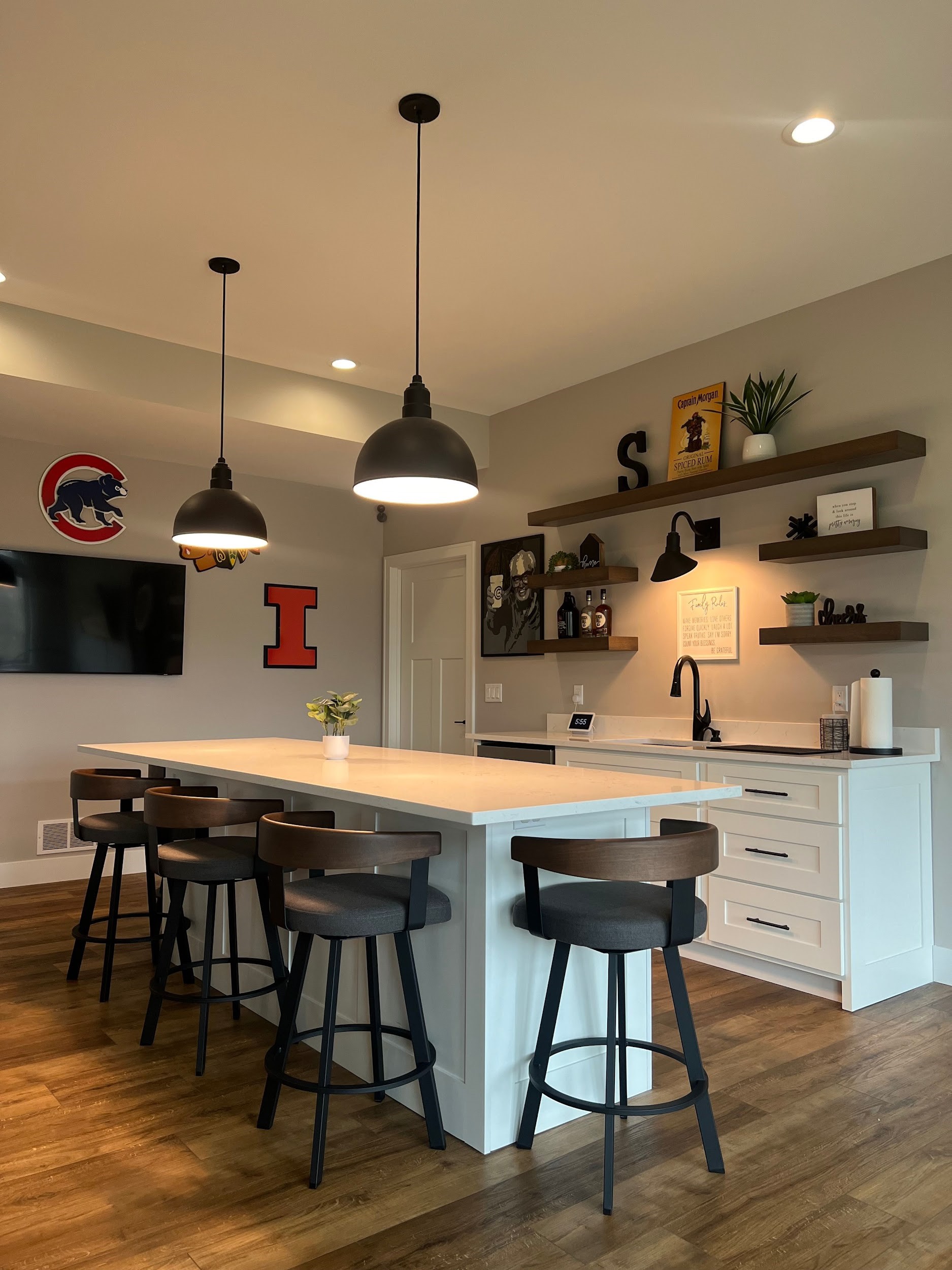 The Rose Bowl Kitchen Island Pendant 