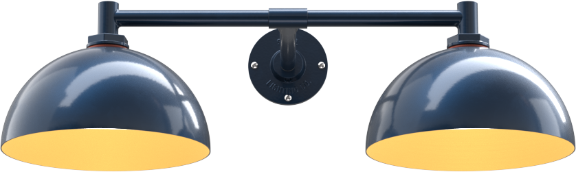 Gray Blue | Brass | 29-width