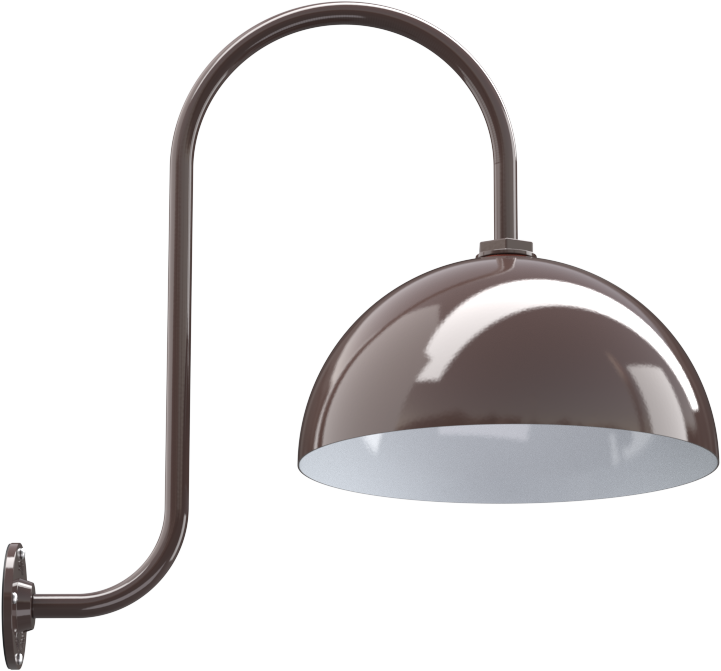 Dark Bronze | White | upward-sloping