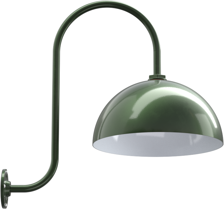 Hunter Green | White | upward-sloping