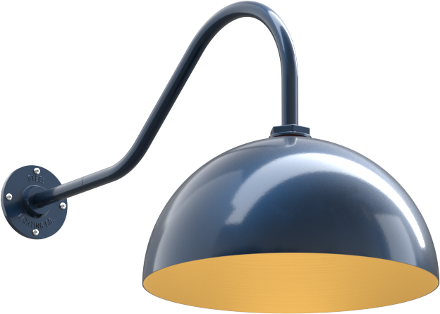 Gray Blue | Brass | 23-gooseneck