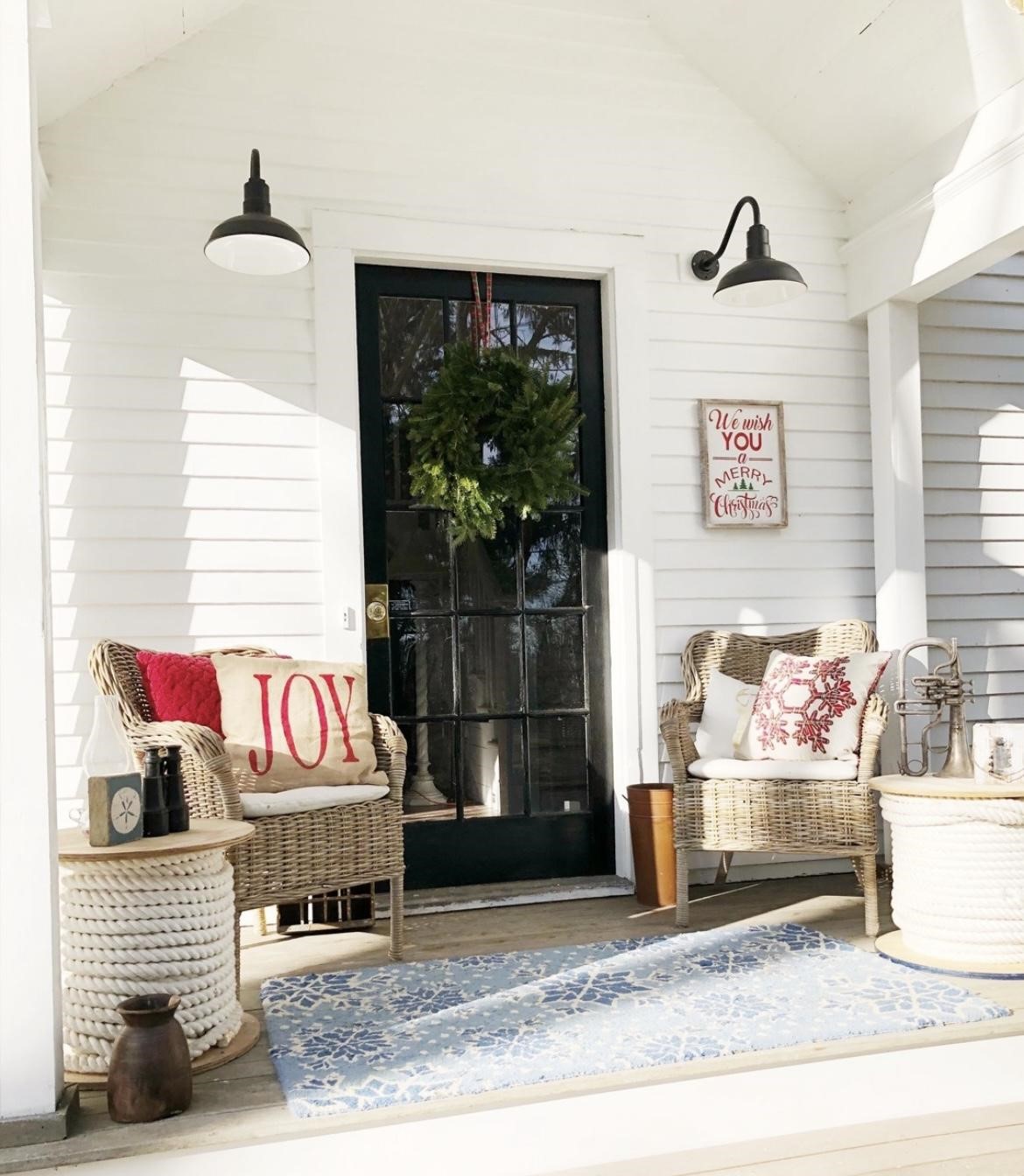 Westchester Porch farmhouse Lights for a Festive Season