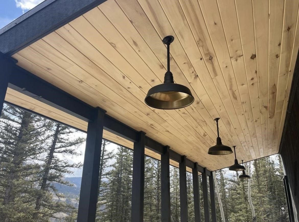 The Carson Outdoor Pendant Barn Light