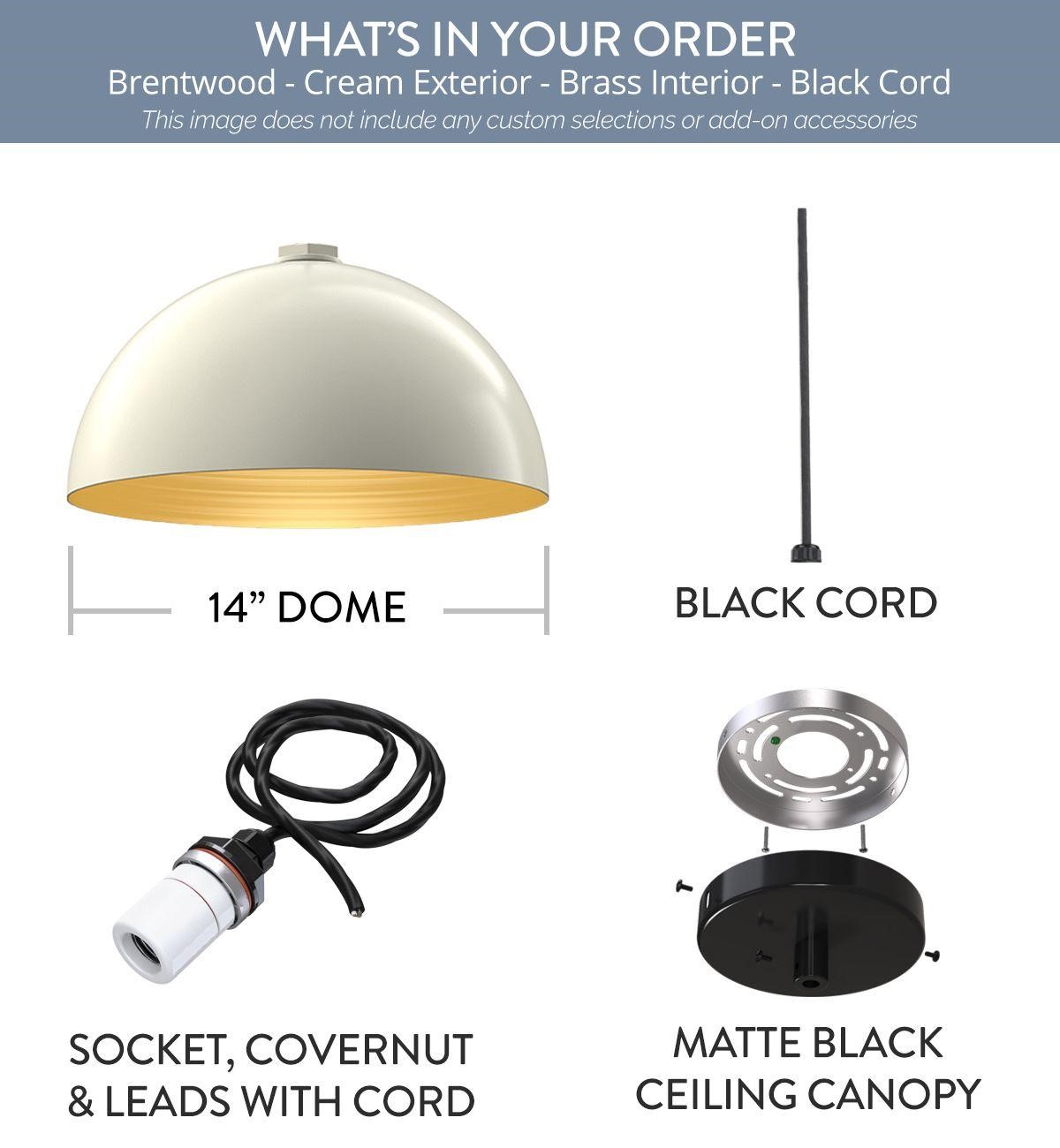 The Brentwood Ceiling Light