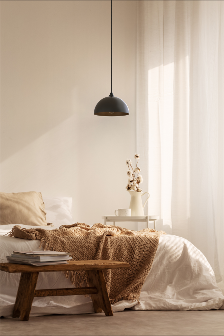 The Brentwood Bedroom Ceiling Light