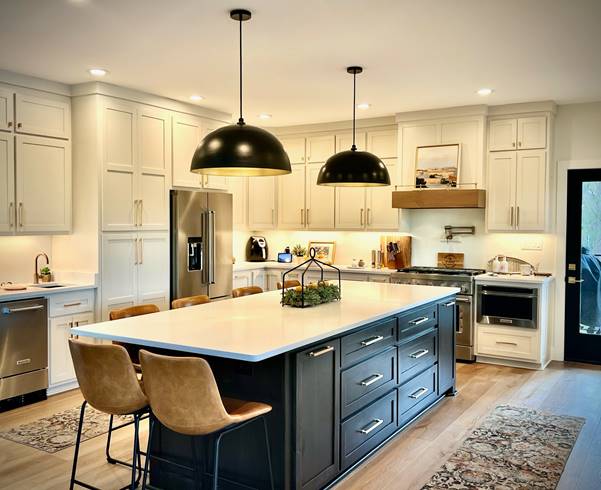 The Westwood Kitchen Island Light