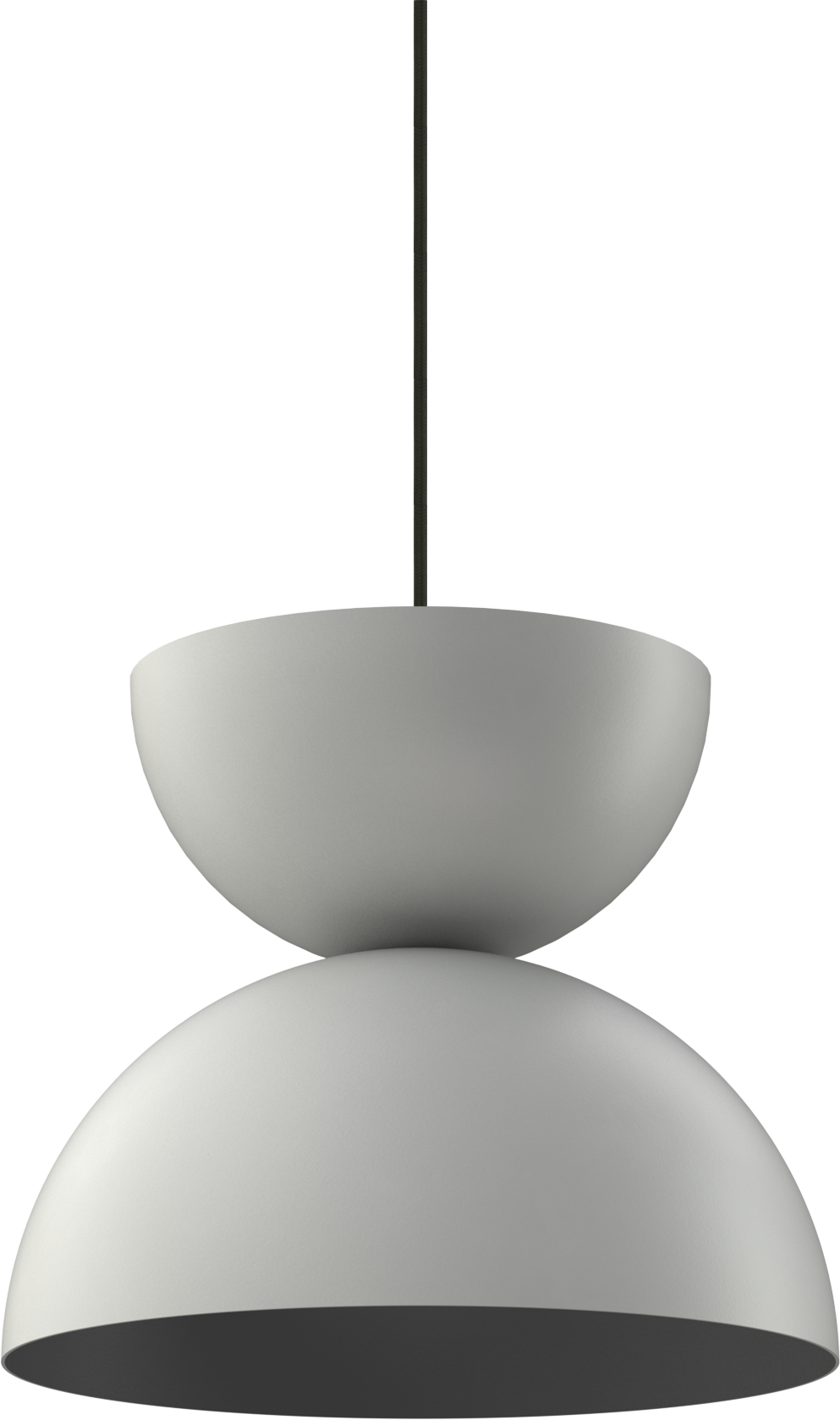 Modern metal pendant light with a sleek design. Ideal for kitchens or dining areas, adding a touch of contemporary elegance.