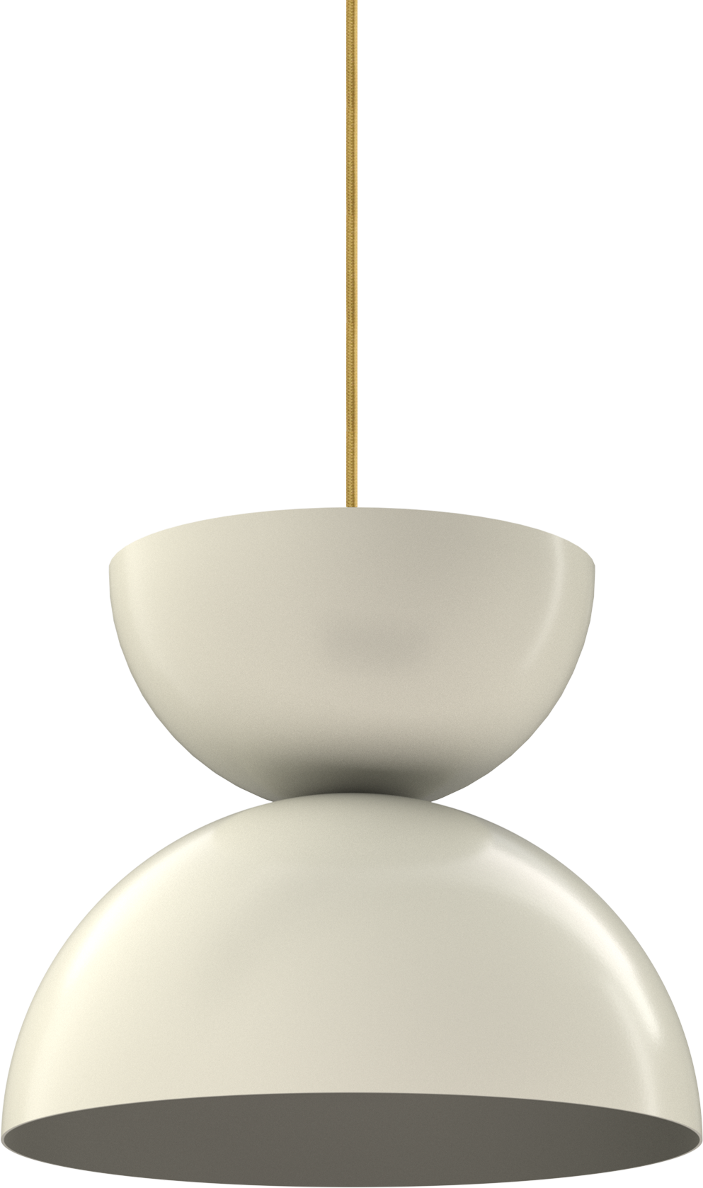 Modern metal pendant light with sleek design, ideal for kitchen or dining room.